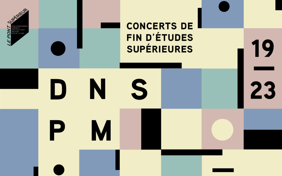 Concerts de fin d’études supérieures – DNSPM 2023