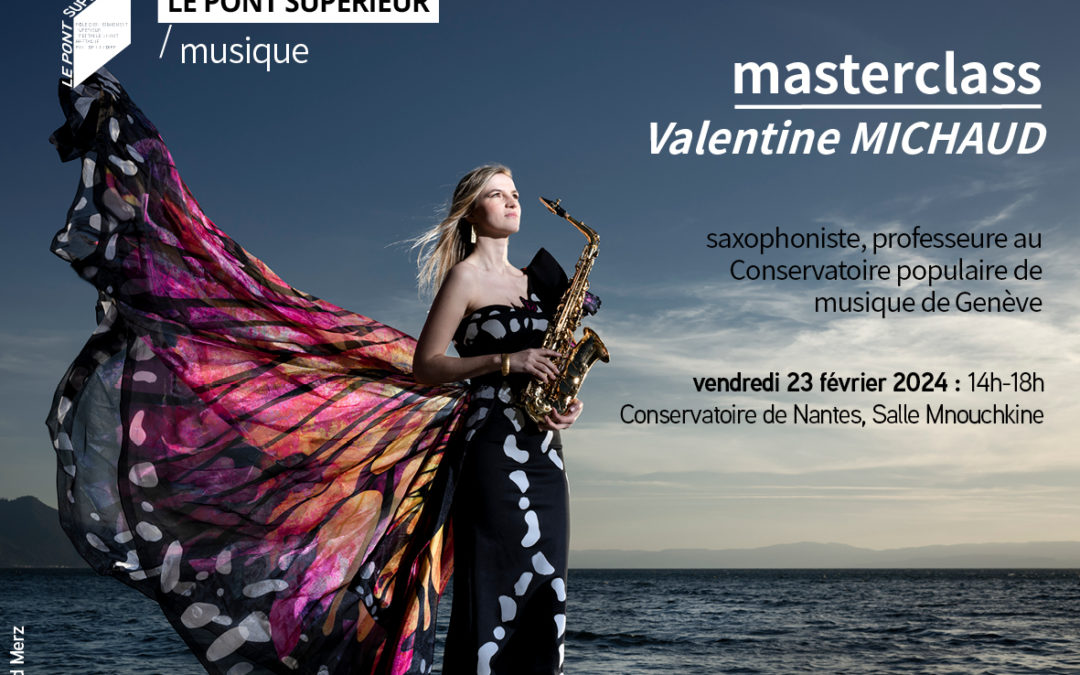Masterclass saxophone – Valentine MICHAUD