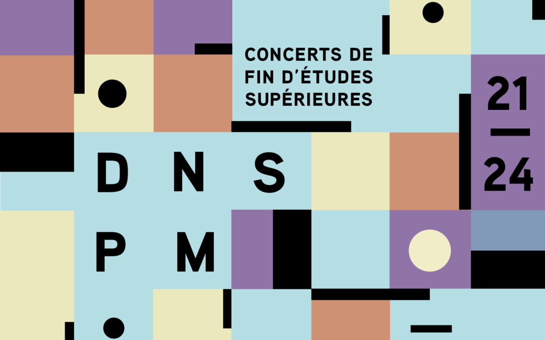 Concerts de fin d’études supérieures – DNSPM 2024