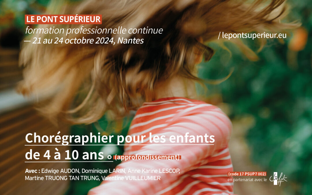 Module formation continue / Chorégraphier pour les enfants de 4-10 ans